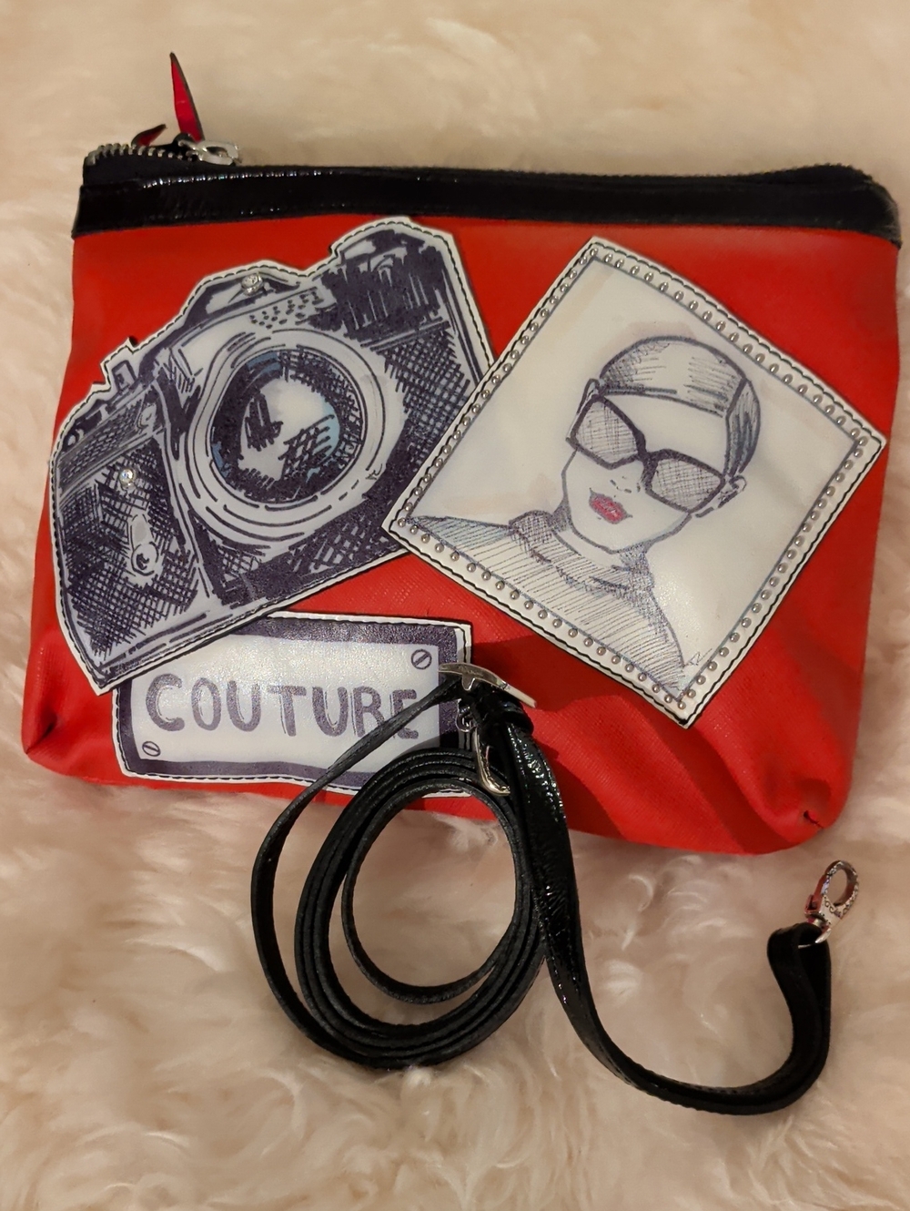 Brighton Couture Graphic Wristlet Bag